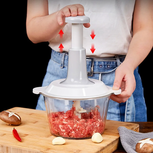 Multifunctional Manual Food Crusher Kitchen Chopper Meat Grinder