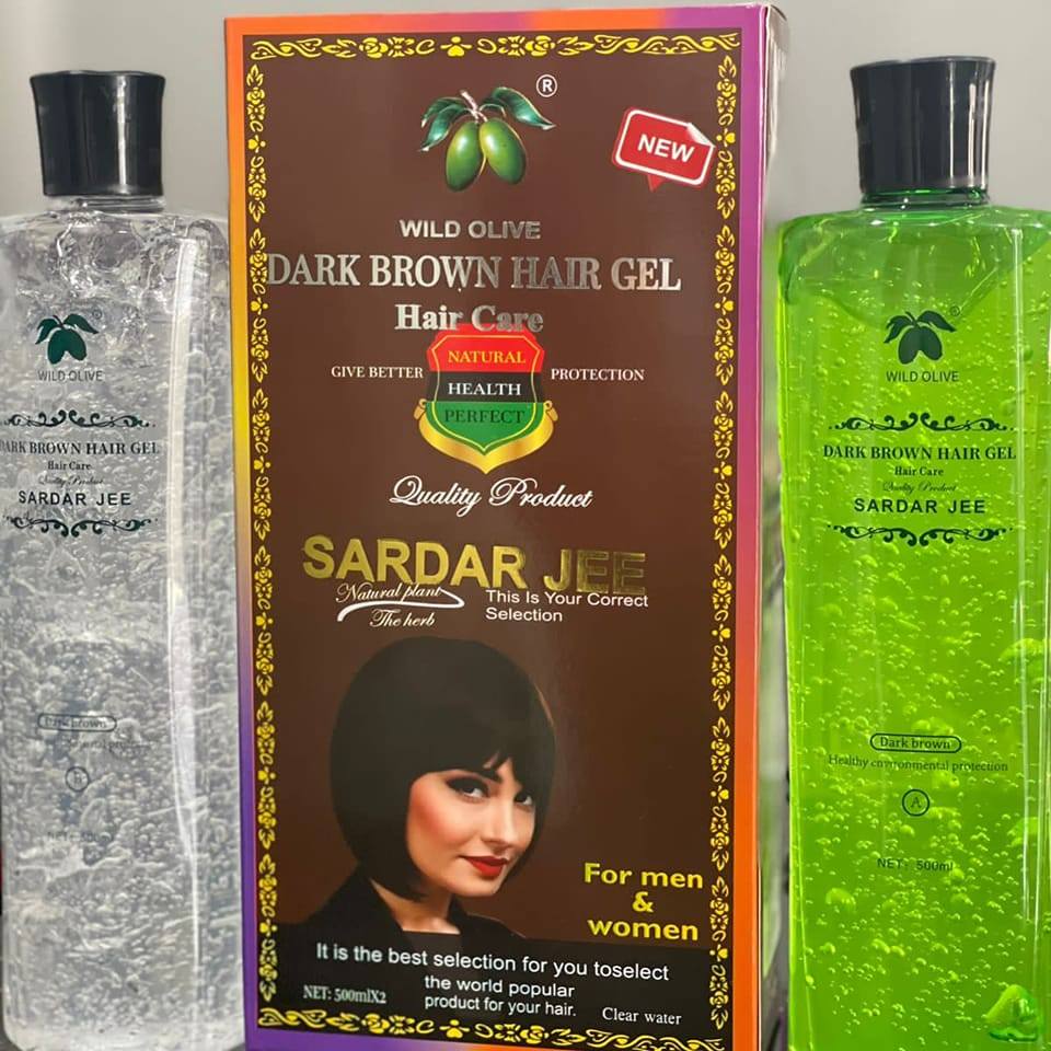 Sardar Jee Original Black and Brown Hair Coloring GEL