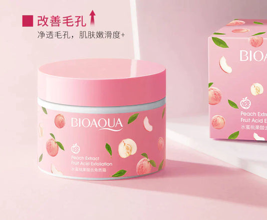 BIOAQUA PEACH EXTRACT FRUIT ACID EXFOLIATING FACE GEL CREAM KOREAN BODY EXFOLIATING GEL [INSTANT WHITENING]