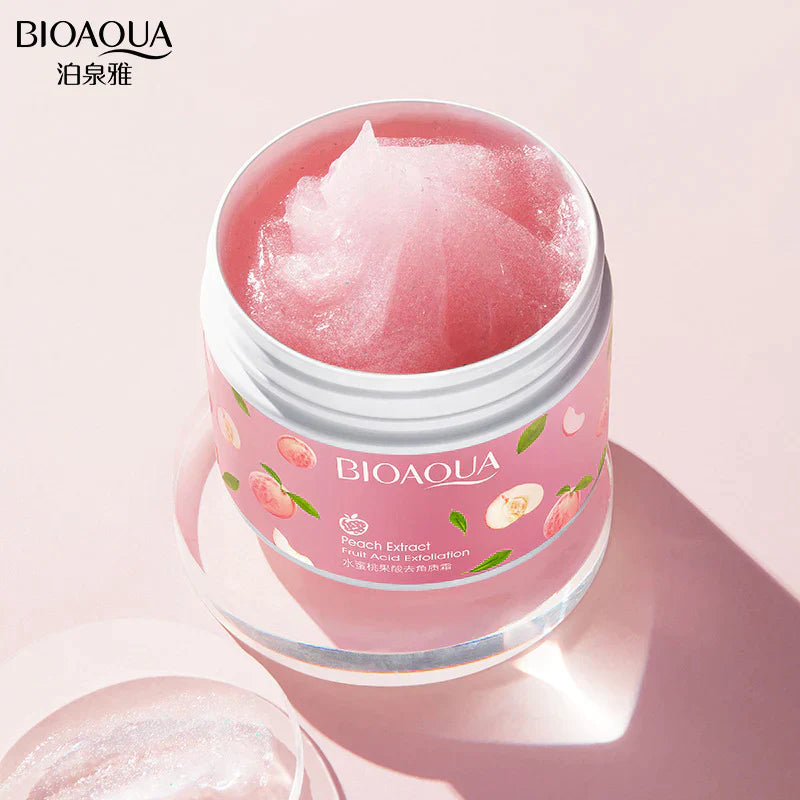 BIOAQUA PEACH EXTRACT FRUIT ACID EXFOLIATING FACE GEL CREAM KOREAN BODY EXFOLIATING GEL [INSTANT WHITENING]