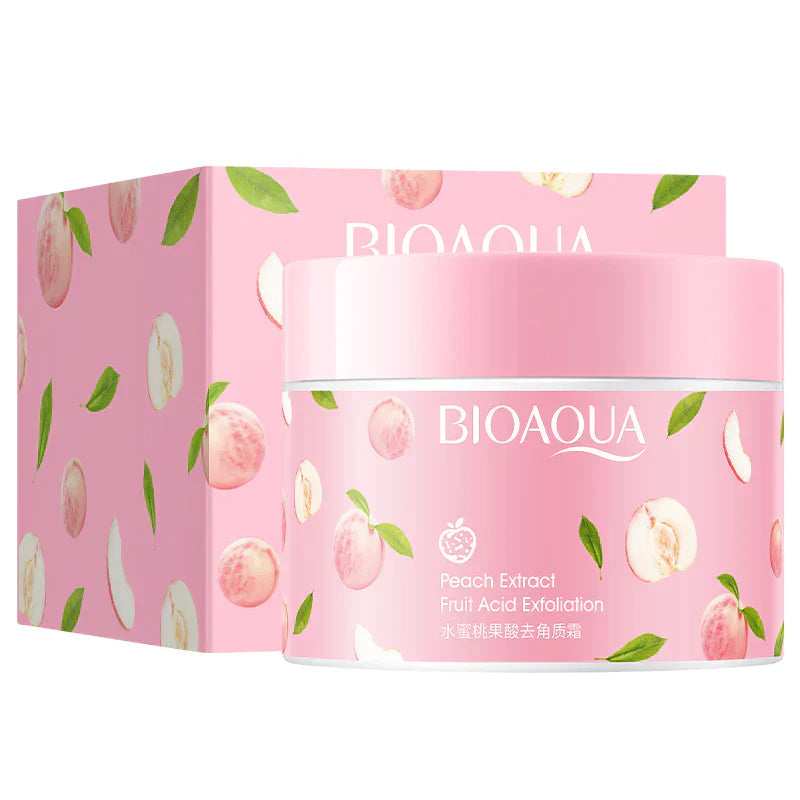 BIOAQUA PEACH EXTRACT FRUIT ACID EXFOLIATING FACE GEL CREAM KOREAN BODY EXFOLIATING GEL [INSTANT WHITENING]