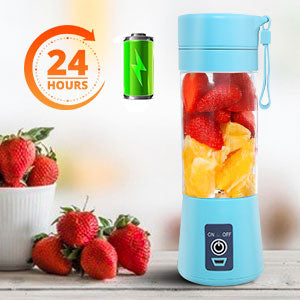 Portable Blender USB Rechargeable 6 blade Juicer Blender