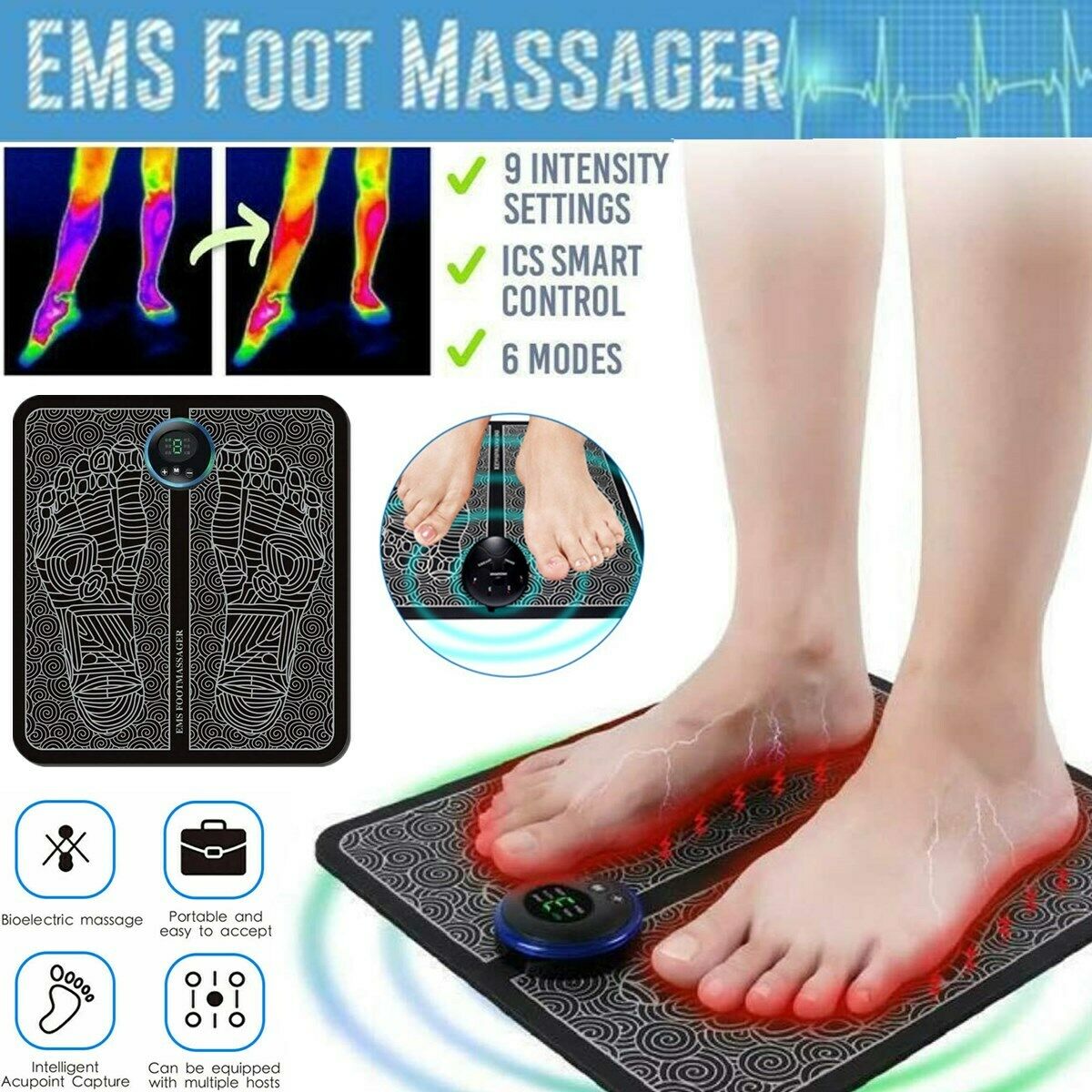 EMS Foot Massager 🦶